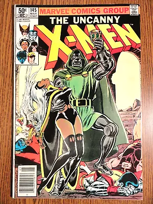 Buy Uncanny X-men #145 Claremont Newsstand Dr. Doom Storm 1st Print Marvel Disney + • 18.97£