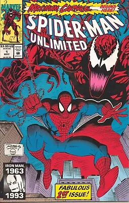 Buy Spider-Man Unlimited #1 Comic 1st Maximum Carnage 1st Edition (Marvel 1993)  20 • 19.99£