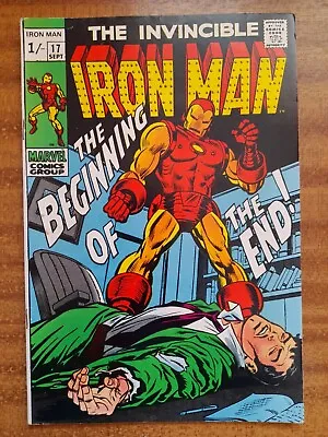 Buy Iron Man 17 1969 FN+ • 22£