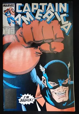Buy Captain America 354 Marvel Comic 1st John Walker U.s. Agent Gruenwald 1989 Vf- • 8.04£