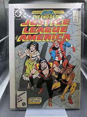 Buy Justice League Of America #258 (01/1987) DC Comics The End Of JLA • 3.80£