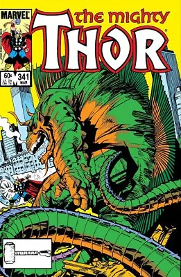 Buy Thor #341 1984 Marvel Comics 6.0 FN • 3.95£