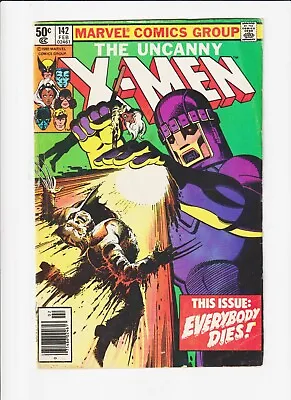Buy Uncanny X-Men #142  1ST SERIES  MARVEL COMIC BYRNE/ AUSTIN -DAYS OF FUTURE PAST • 31.98£