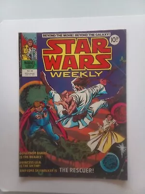 Buy Star Wars Weekly 28 UK Marvel Comics 1978 VG *Free Postage* • 5.99£