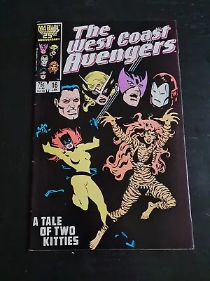 Buy WEST COAST AVENGERS # 16 (A Tale Of Two Kitties,  Jan 1987)  • 4.90£