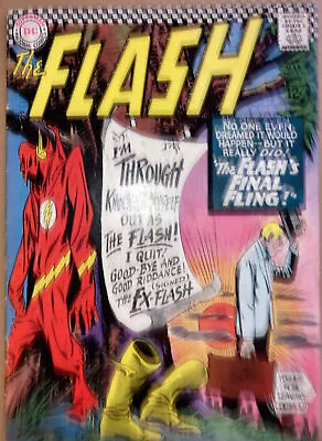Buy The Flash #159 March 1966 Flash’s Final Fling! Infantino Art & Cover Kid Flash • 12.99£
