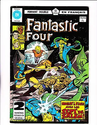 Buy Fantastic Four  No.113/114  : 1980 :    : French Canadian Copy! : • 6.43£