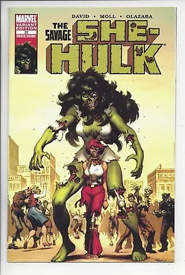 Buy She-Hulk #22 NM (9.6) 2007 -1:15 Amazing Zombie Cover • 31.88£