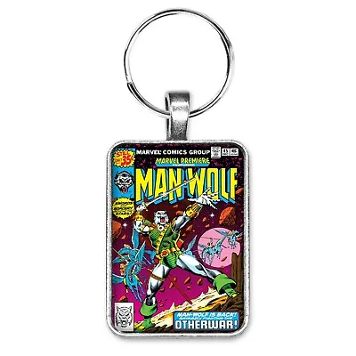 Buy Marvel Premier #45 Featuring Man-Wolf Cover Key Ring Or Necklace Classic Comic • 10.42£