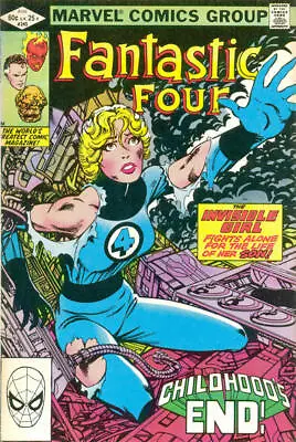 Buy Fantastic Four (1961) # 245 (7.0-FVF) 1st Adult Franklin Richards 1982 • 6.30£