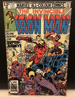 Buy INVINCIBLE IRON MAN #127 Comic Marvel Comics Bronze Age • 4.69£
