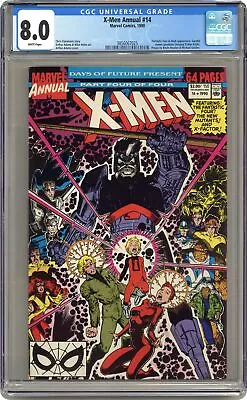 Buy Uncanny X-Men Annual #14 CGC 8.0 1990 3856067025 1st App. Gambit (cameo) • 83.95£