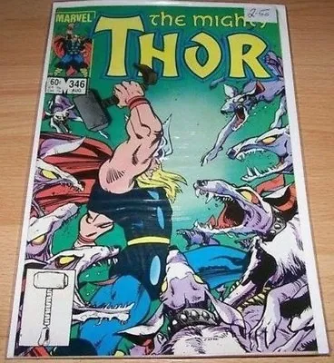 Buy Thor (1962-1996 1st Series ) #346...Published August 1984 By Marvel • 8.95£