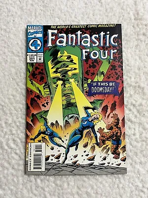 Buy Fantastic Four # 391 1st Appearance Vibraxis Devlor Cameo Marvel Comics 1994 • 7.12£