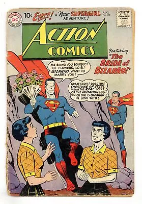 Buy Action Comics #255 PR 0.5 1959 1st App. Bizarro Lois Lane • 11.99£