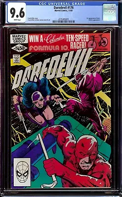 Buy Daredevil #176...CGC 9.6 NM+...First Appearance Of Stick...Frank Miller • 79.02£