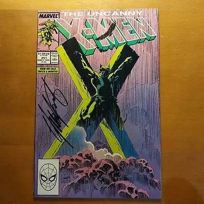Buy UNCANNY X-MEN #251 Iconic Wolverine Cover SIGNED BY Chris Claremont VF+ 8.5 • 28.11£