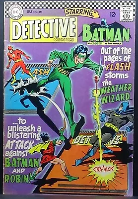 Buy Detective Comics #353 5.5 Fine- 1966 Silver Age 5th Appearance Weather Wizard!  • 17.59£