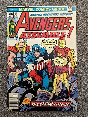 Buy The Avengers 151 Marvel 1976. Beast Joins Avengers • 14.99£