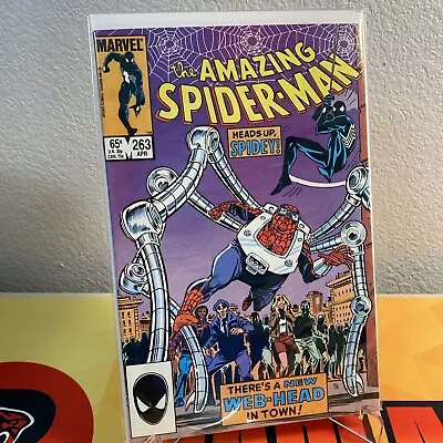 Buy AMAZING SPIDER-MAN #263 Marvel Comics Copper Age 1st App Normie Osborn VF/VF+ • 7.94£