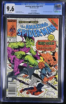 Buy Amazing Spider-Man #312 CGC 9.6 Newsstand! McFarlane Goblin Battle 🕷🕸🕷🕸🕷 • 98.82£