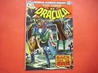 Buy The Tomb Of Dracula #16 1973  • 18.95£
