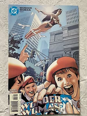Buy Wonder Woman #177 Adam Hughes Cover DC Comics February 2002 1st Printing VFNM • 10.27£