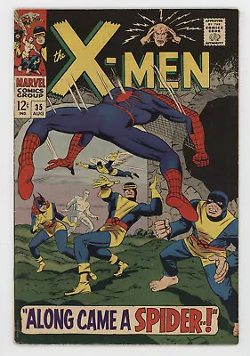 Buy Uncanny X-Men 35 Marvel 1967 FN VF Spider-Man 1st Changeling Dan Adkins • 316.24£
