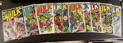 Buy Incredible Hulk Bronze Age Marvel Comics Lot 10 Issues - 188-227 NICE! • 55.51£