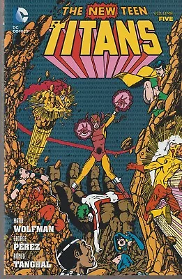 Buy Dc Comics New Teen Titans Volume 5 (8 Issues) Paperback Nm • 55.95£