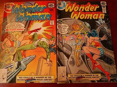 Buy Wonder Woman #251 #252 Jan Feb 1979 Whitman Variant Complete Original Comic Book • 12.71£