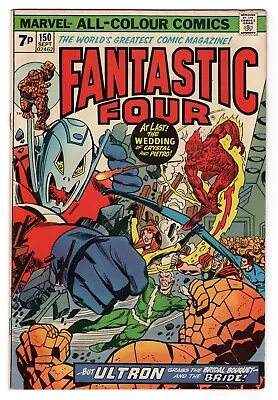 Buy Fantastic Four Vol 1 No 150 Sep 1974 (VFN+) (8.5) Marvel, Bronze Age • 24.63£