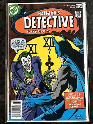 Buy Detective Comics #475 1978 Key DC Comic Book “The Laughing Fish” Joker Cover • 88.46£
