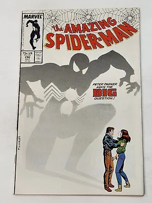 Buy Amazing Spider-Man 290 Marvel Comics Peter Proposes To MJ Copper Age 1987 • 15.76£