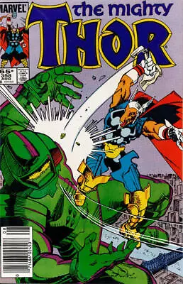 Buy Thor #358 (Newsstand) VG; Marvel | Low Grade - Beta Ray Bill Vs Titanium Man - W • 2.17£