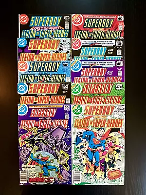 Buy Superboy And The Legion Of Super-Heroes 241-250, DC Bronze, FN To VF • 23.71£