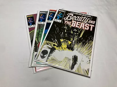 Buy Beauty And The Beast 1-4 VF+ To VF 8.5 To 8.0 Copper Age Complete Series 1985 • 10.42£