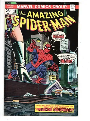 Buy Amazing Spider-man #144 (1975) - Grade 9.2 - 1st Full App Of Gwen Stacy Clone! • 95.90£