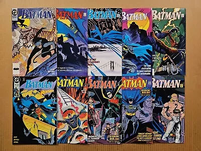 Buy Batman #460-469 Complete Lot Of 10 DC 1991 High Grade  • 24.12£