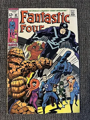 Buy Fantastic Four #82   VF+  Black Bolt & The Inhumans Vs Maximus • 61.47£