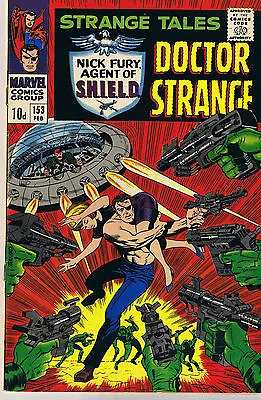 Buy Strange Tales #152/3 10d Jan/Feb 1967 Marvel  Doctor Strange Nick Fury Shield • 20.55£