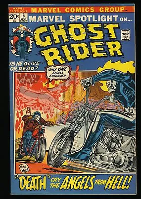Buy Marvel Spotlight #6 VF- 7.5 2nd Full Appearance Of Ghost Rider! Marvel 1972 • 101.70£