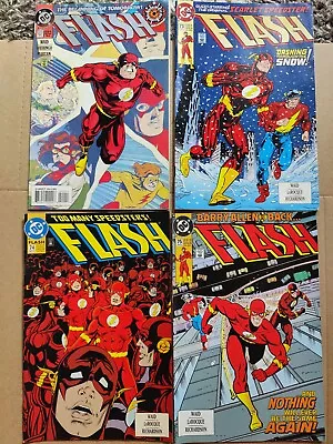 Buy HUGE LOT Of 96 The Flash 0 73-91 94-146 208 209 213-216 Annual 7-11 FN To VF DC • 78.87£