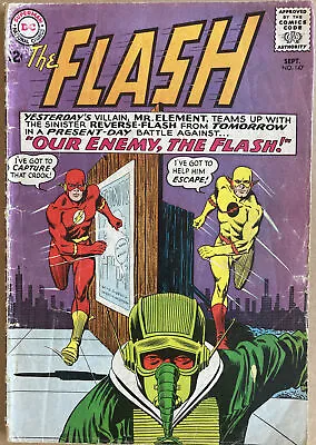 Buy THE FLASH #147 August 1964  *Second Appearance Of Reverse Flash* Key 🔑 Issue • 59.99£