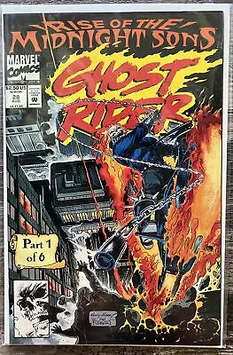 Buy GHOST RIDER #28 - 1st Midnight Sons 1st Lilith 1st Meatmarket- Clean Copy!- Key! • 7.96£