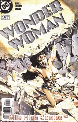 Buy WONDER WOMAN  (1987 Series)  (DC) #206 Very Fine Comics Book • 6.43£