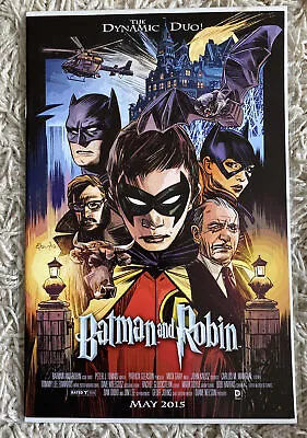 Buy Batman And Robin #40 Movie Poster Harry Potter Variant New 52 DC Comics 2015 • 9.99£