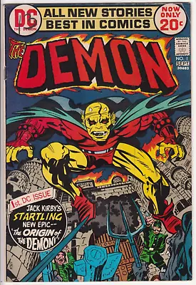 Buy The Demon #1, DC Comics 1972 VG/FN 5.0 Jack Kirby. Origin Of The Demon! • 39.53£