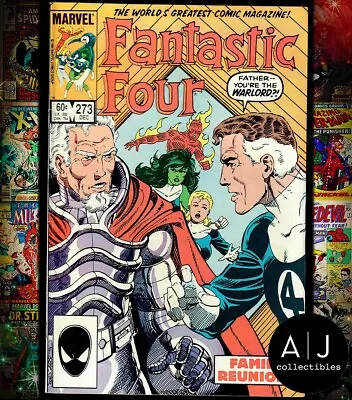 Buy Fantastic Four #273 VF+ 8.5 1st Appearance Nathaniel Richards/Kang Prime • 7.86£