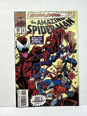 Buy The Amazing Spiderman #380 1993 Marvel Comics Venom Maximum Carnage NM 9.4 • 7.23£